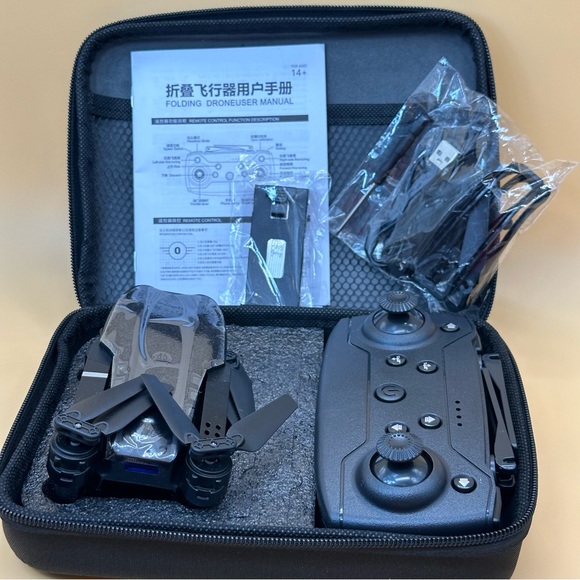 E99 Drone With Camera, Foldable RC Drone, Remote Control Drone Toys - Picture 9 of 16